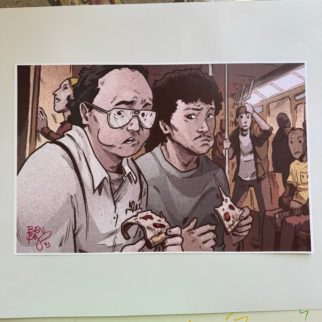 LAST RONIN - KEVIN & PETE CAMEO - 11X17 PRINT - SIGNED