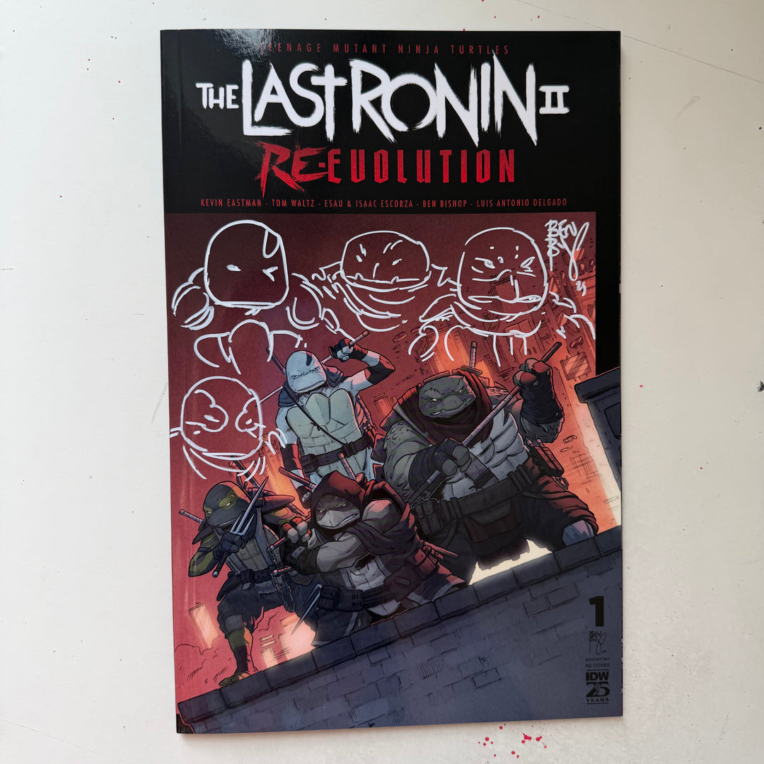 LAST RONIN II RE-EVOLUTION - ISSUE 1 - SIGNED & SKETCHED