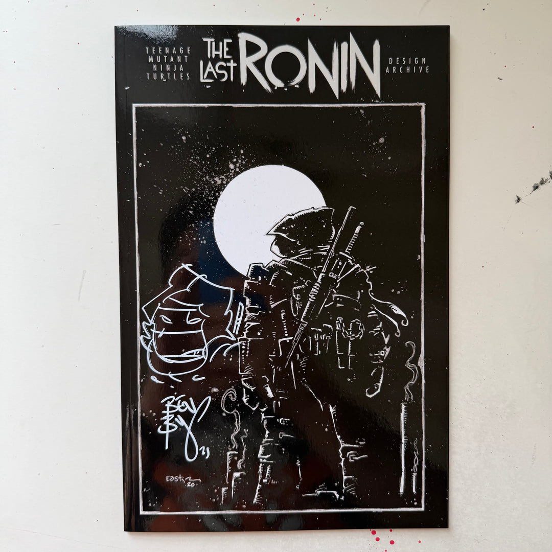 LAST RONIN - DESIGN ARCHIVE - ISSUE 1 - SIGNED & SKETCHED