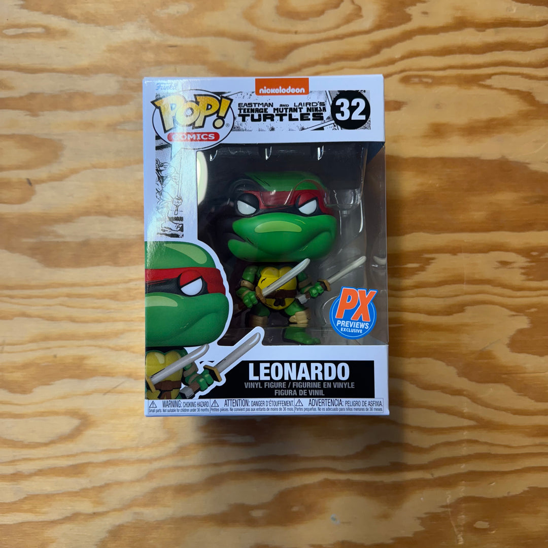 FUNKO POP - TMNT LEONARDO - PREVIEWS EXCLUSIVE