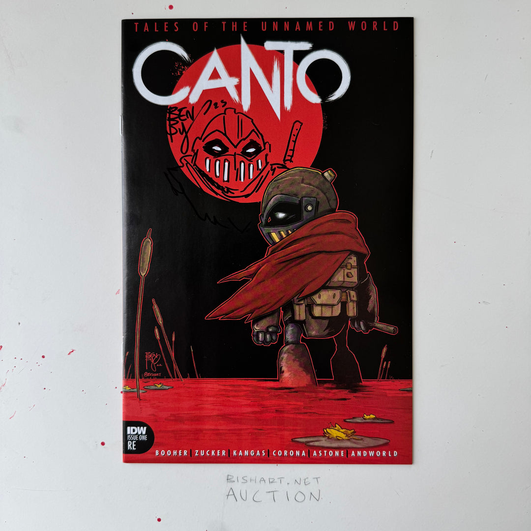 CANTO: TALES OF THE UNNAMED WORLD - ISSUE 1 - MAINE VEIN VARIANT - SIGNED & SKETCHED