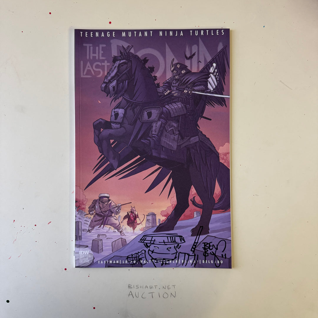 LAST RONIN - ISSUE 4 - SIGNED & SKETCHED