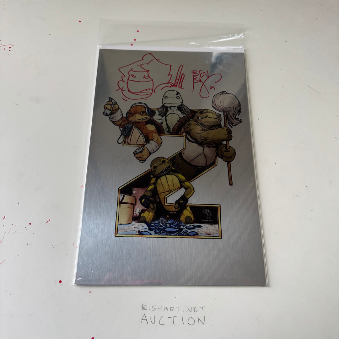 LAST RONIN - LOST YEARS - ISSUE 2 METAL - SIGNED & SKETCHED