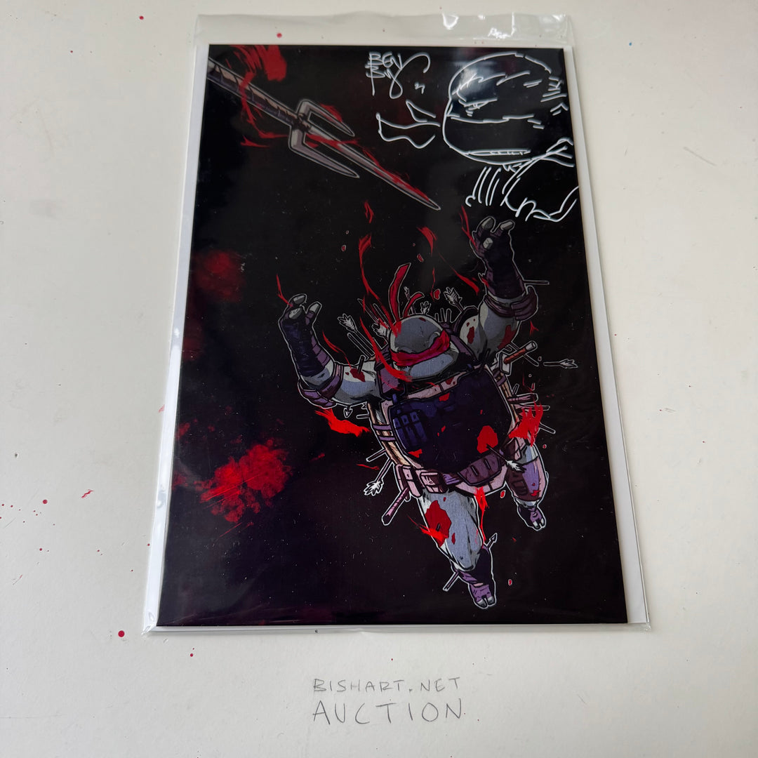 LAST RONIN - REISSUE 2 METAL - BISH CLUB VARIANT - SIGNED & SKETCHED