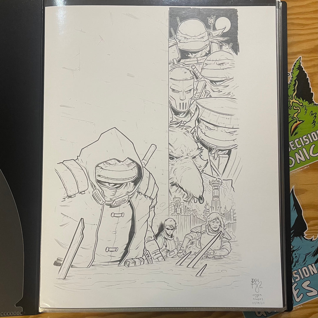 LAST RONIN - THE COVERS - HARDCOVER - (ORIGINAL ART)