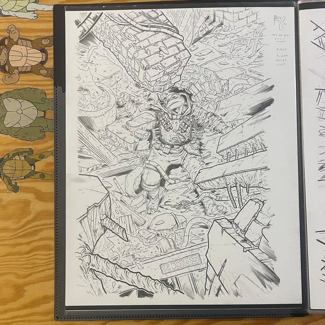 LAST RONIN - ISSUE 3 - SDCC EXCLUSIVE COVER - (ORIGINAL ART)