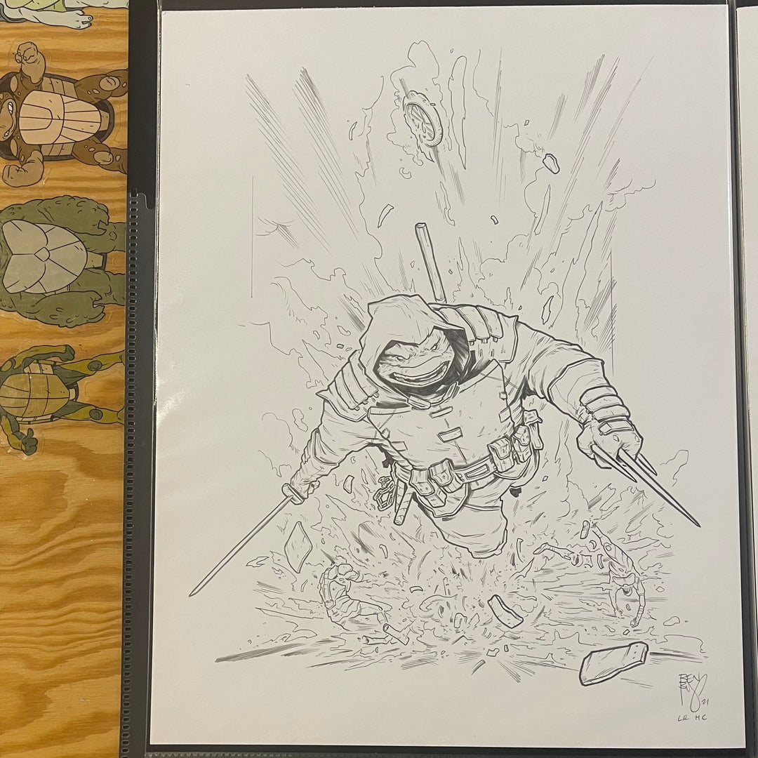 LAST RONIN - HARDCOVER - FRONT - (ORIGINAL ART)