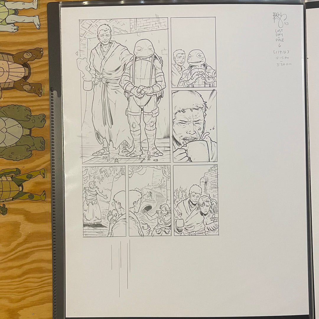 LOST YEARS LOST DAY - PAGE 6 - (ORIGINAL ART)
