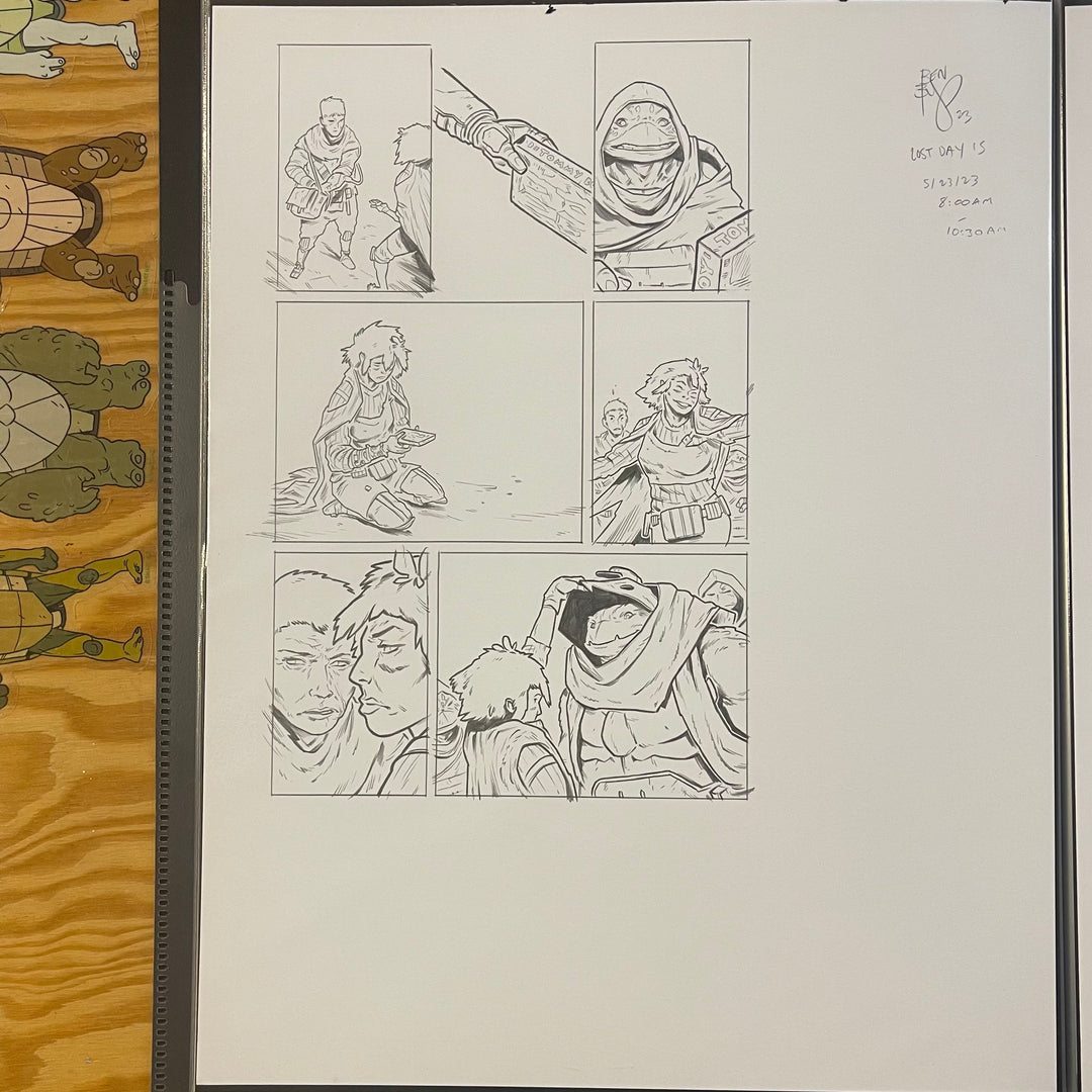 LOST YEARS LOST DAY - PAGE 15 - (ORIGINAL ART)
