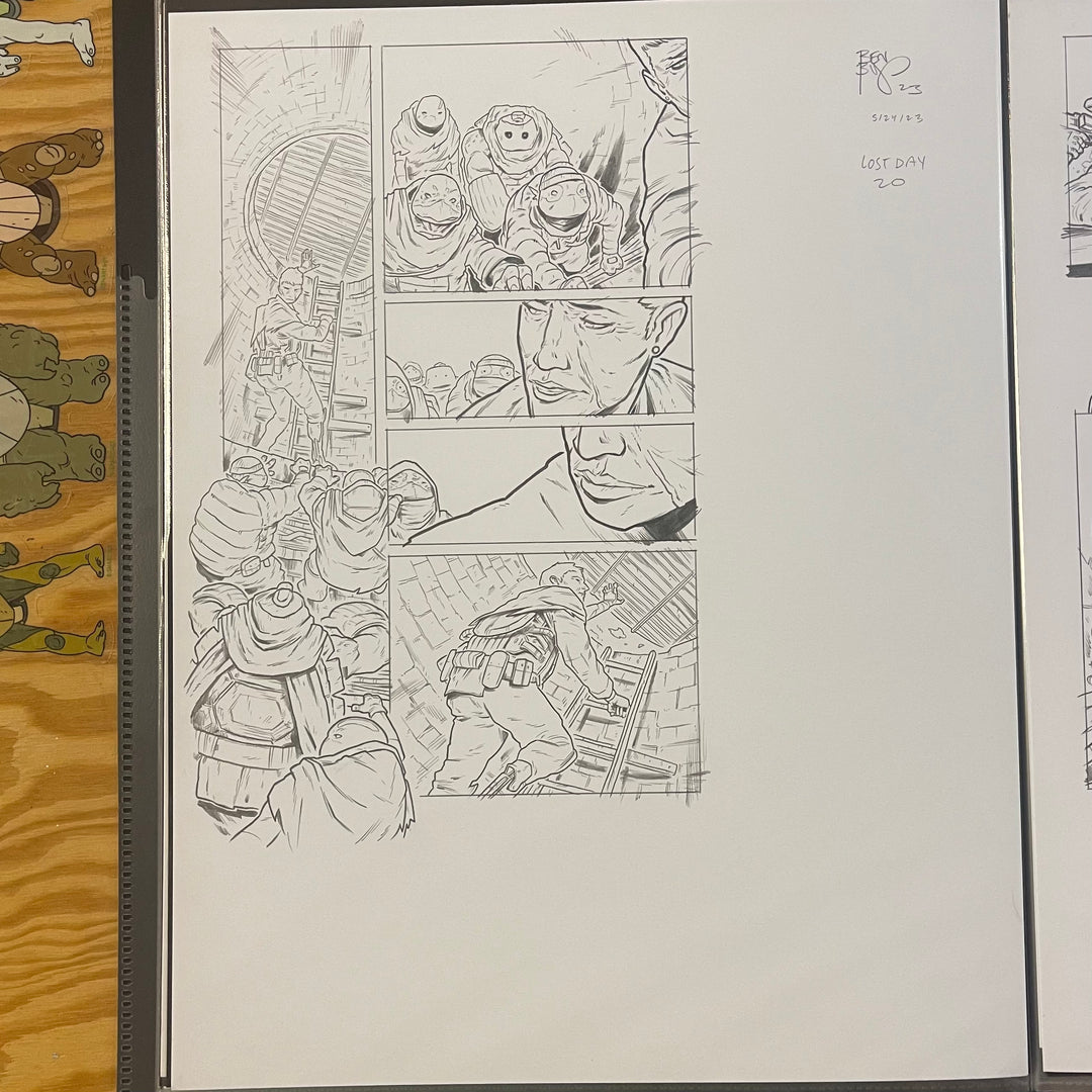 LOST YEARS LOST DAY - PAGE 20 - (ORIGINAL ART)