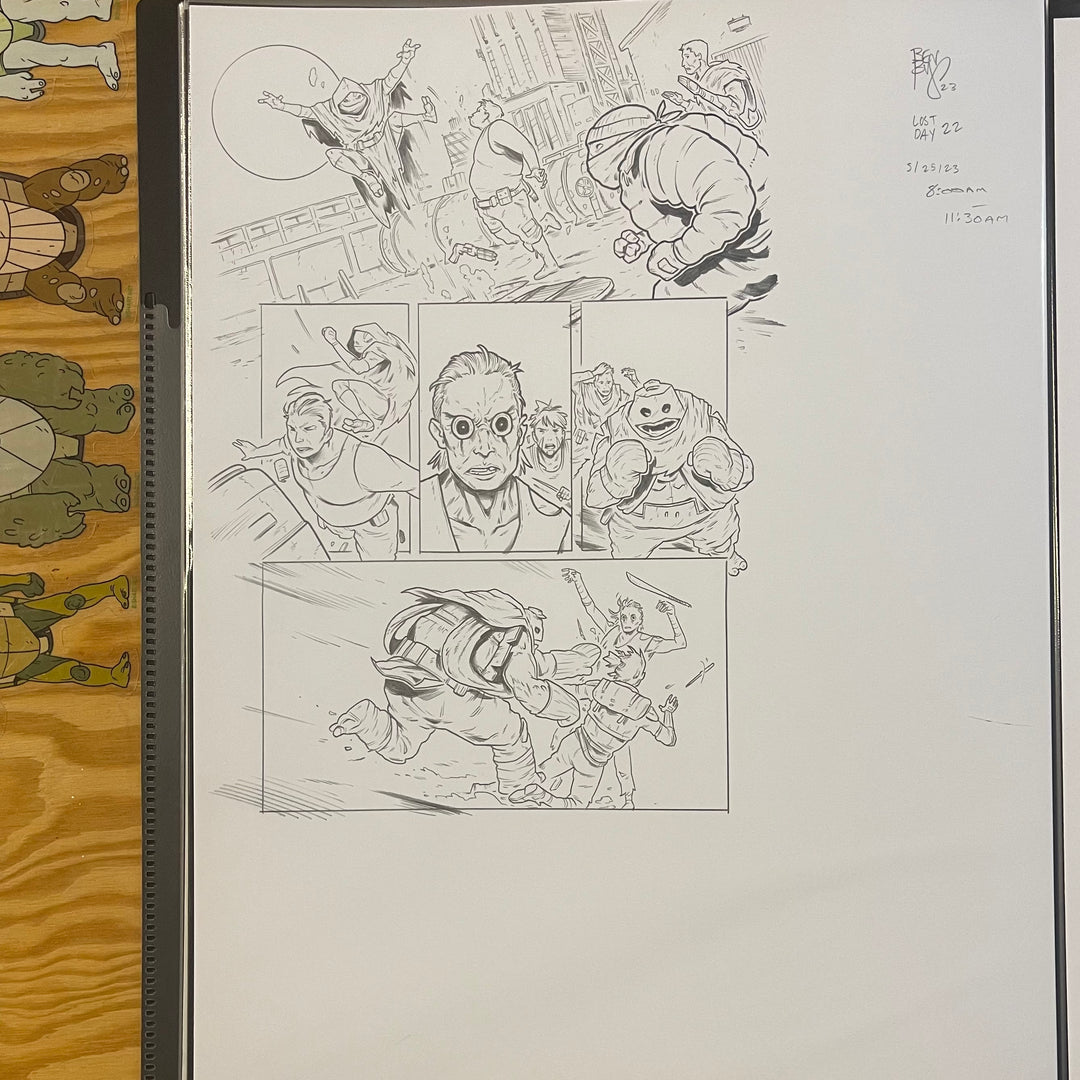 LOST YEARS LOST DAY - PAGE 22 - (ORIGINAL ART)