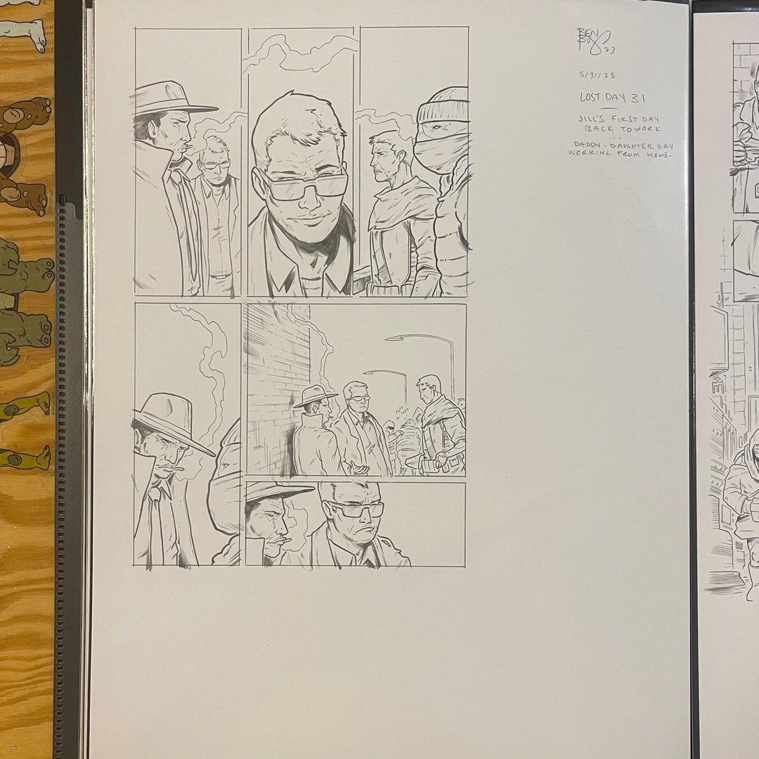 LOST YEARS LOST DAY - PAGE 31 - (ORIGINAL ART)