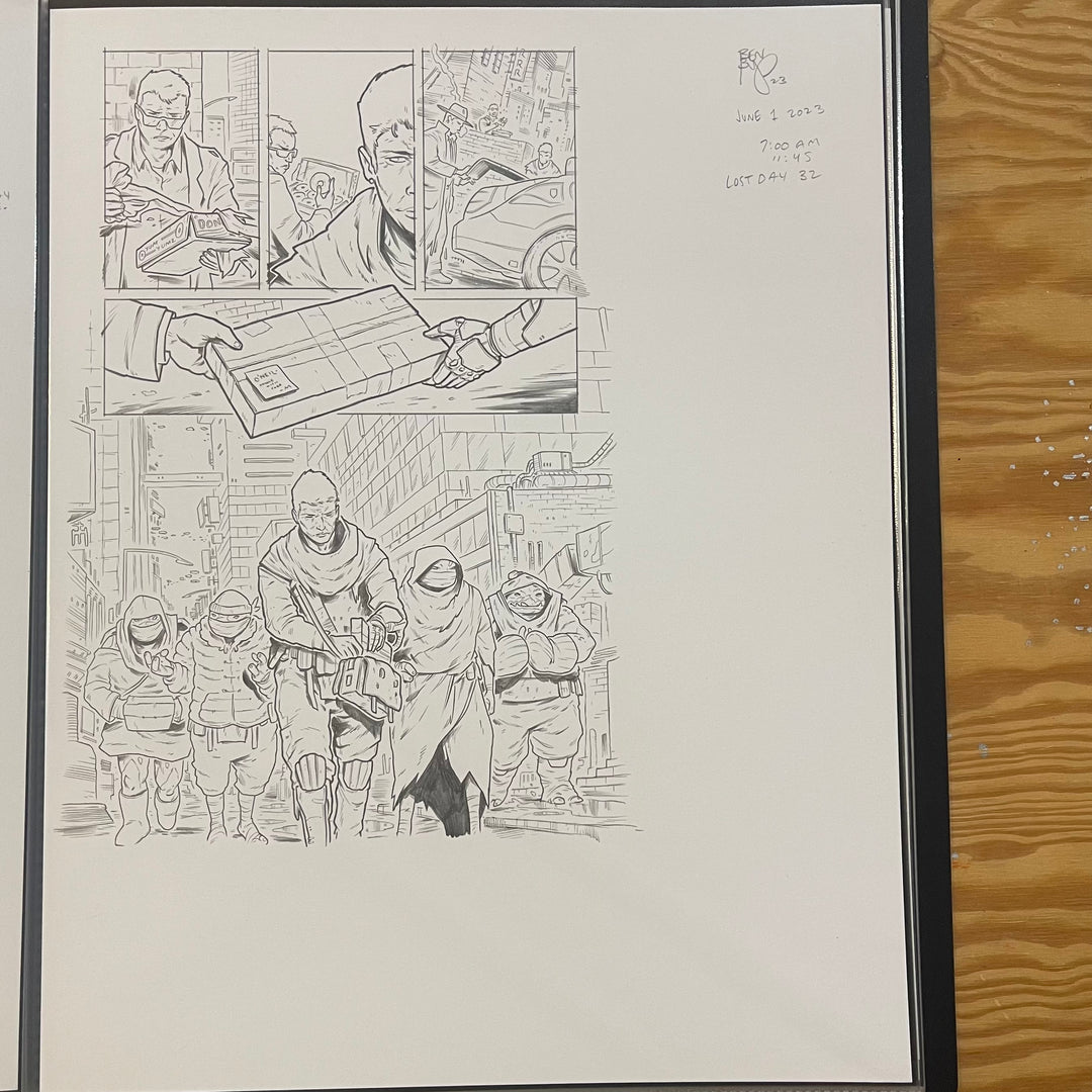 LOST YEARS LOST DAY - PAGE 32 - (ORIGINAL ART)