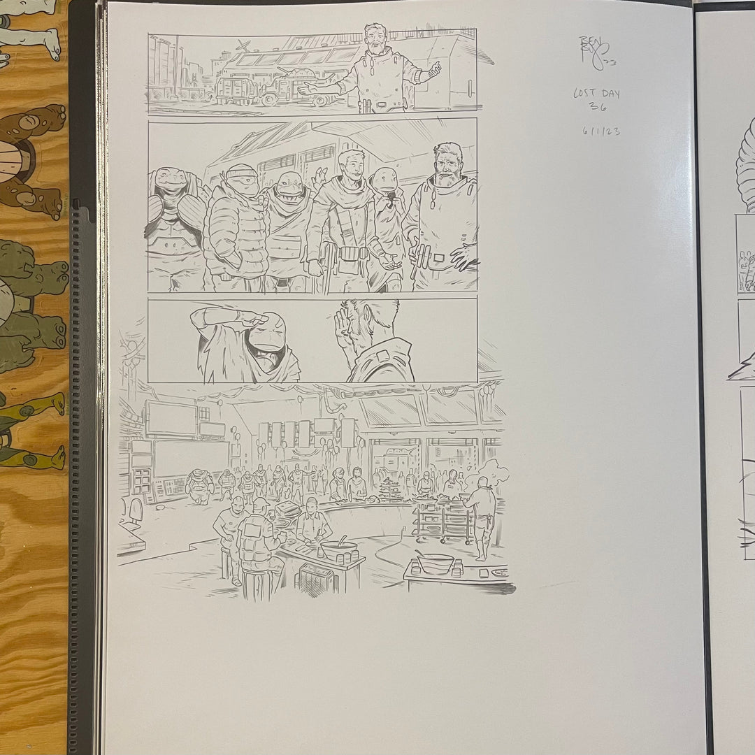 LOST YEARS LOST DAY - PAGE 36 - (ORIGINAL ART)