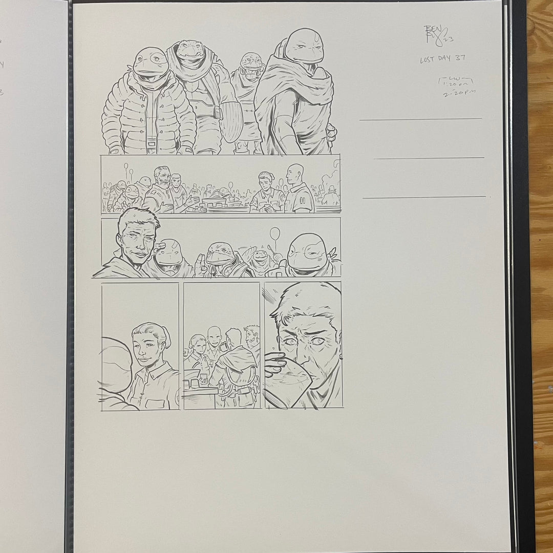 LOST YEARS LOST DAY - PAGE 37 - (ORIGINAL ART)