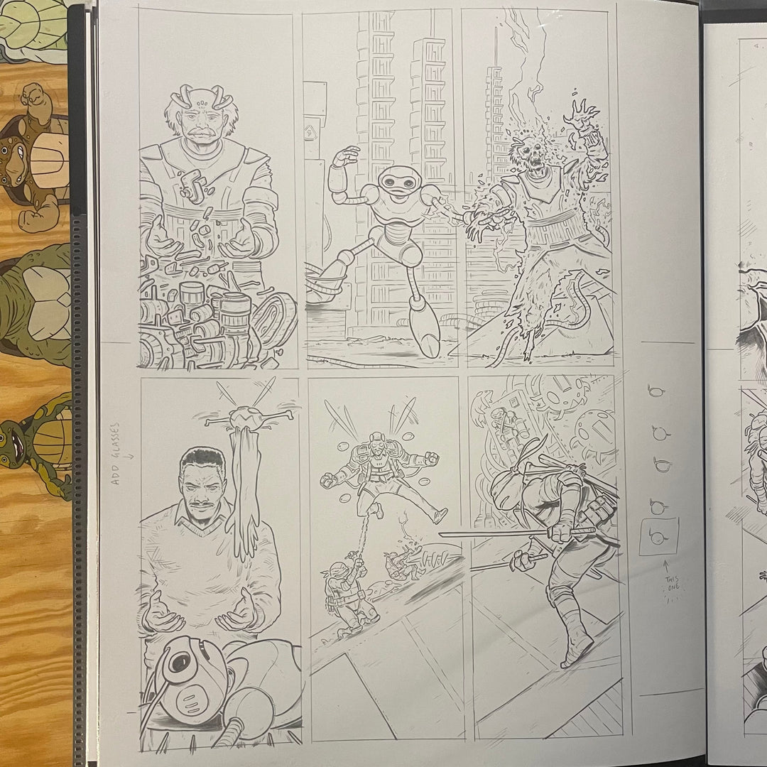 LAST RONIN II RE-EVOLUTION - ISSUE 2 - PAGE 16 - (ORIGINAL ART)