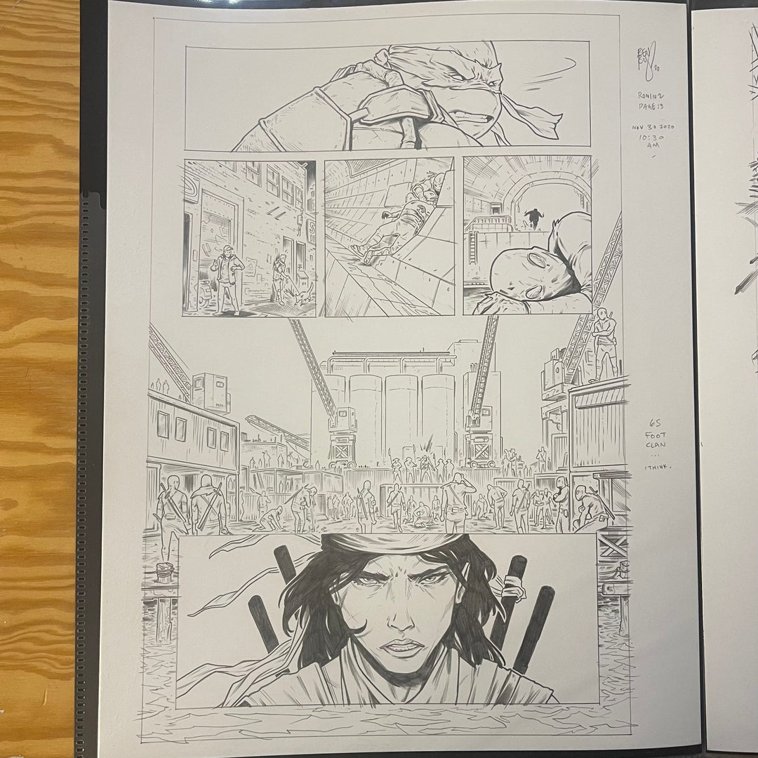 LAST RONIN - ISSUE 2 - PAGE 13 - (ORIGINAL ART)