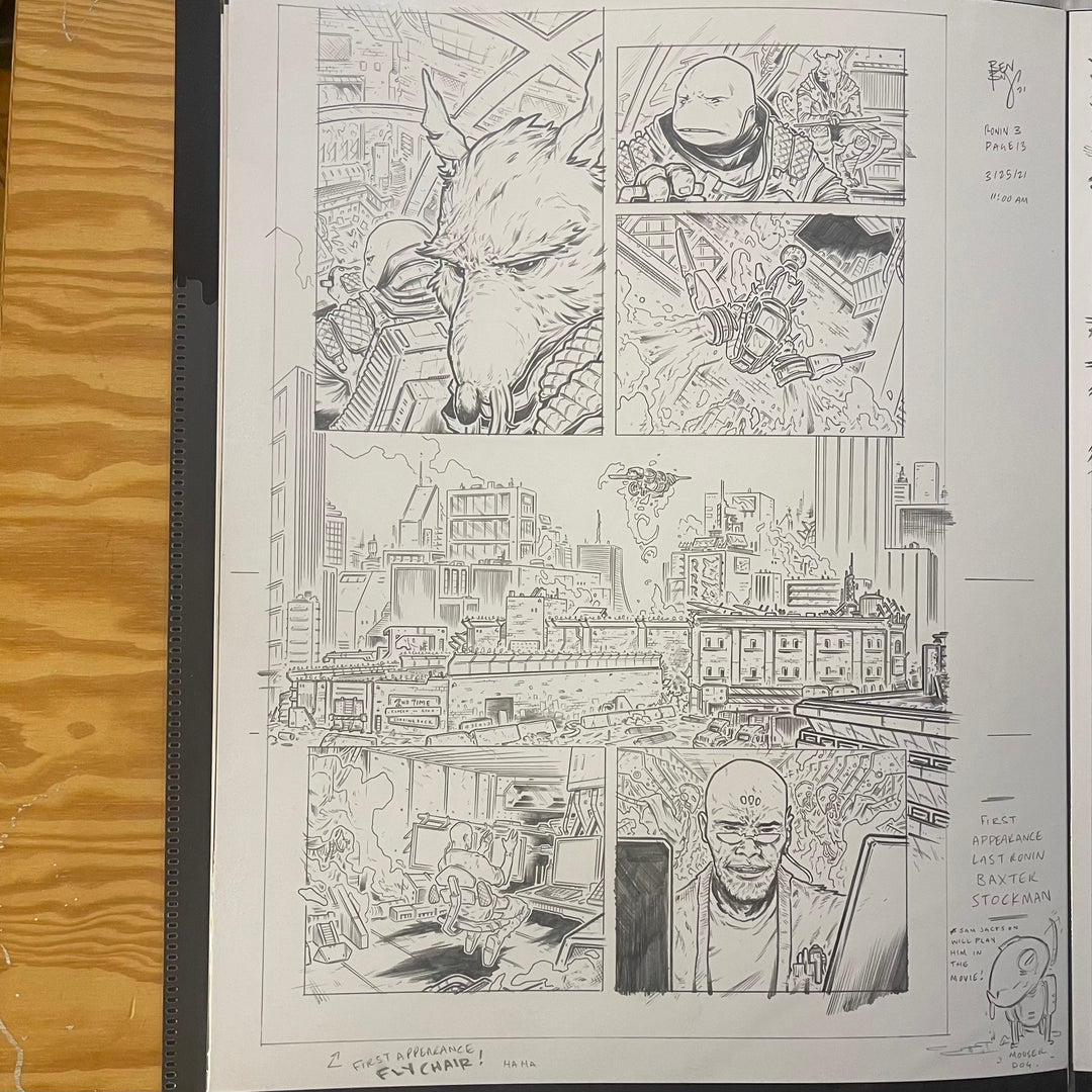 LAST RONIN - ISSUE 3 - PAGE 13 - (ORIGINAL ART)