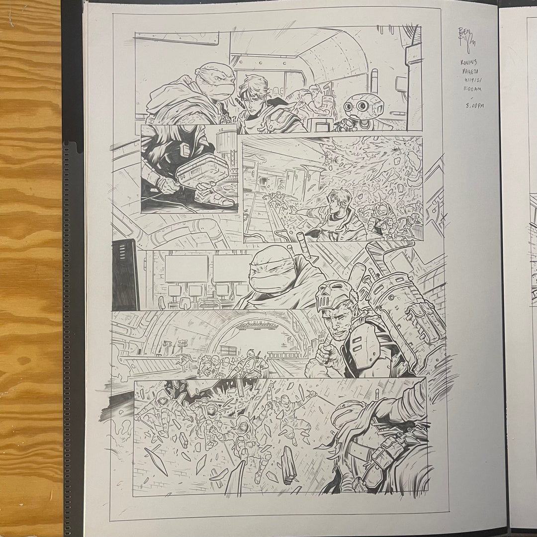 LAST RONIN - ISSUE 3 - PAGE 20 - (ORIGINAL ART)