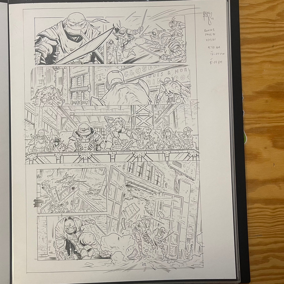 LAST RONIN - ISSUE 3 - PAGE 21 - (ORIGINAL ART)