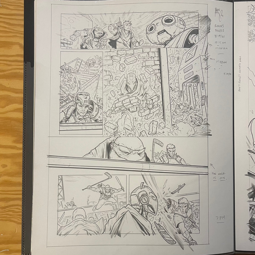 LAST RONIN - ISSUE 3 - PAGE 22 - (ORIGINAL ART)