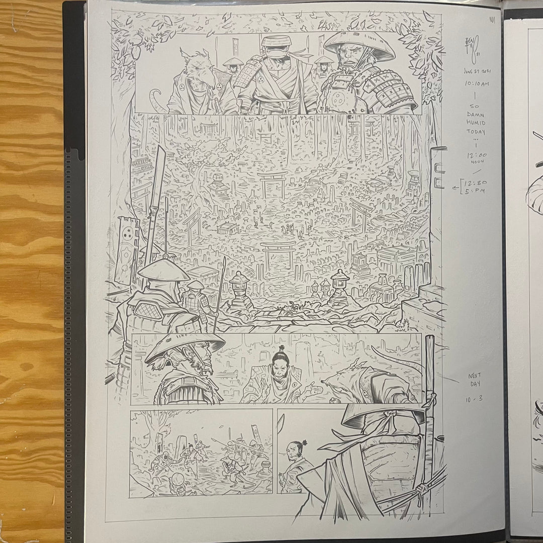 LAST RONIN - ISSUE 4 - PAGE 15 - (ORIGINAL ART)
