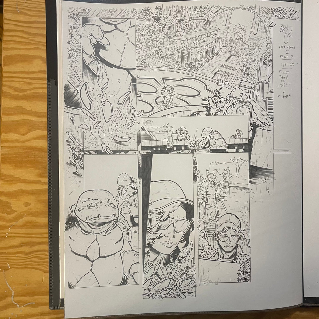 LOST YEARS - ISSUE 2 - PAGE 2 - (ORIGINAL ART)