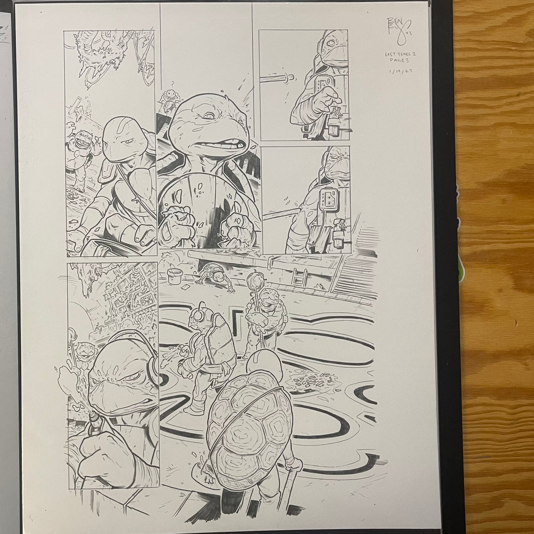 LOST YEARS - ISSUE 2 - PAGE 3 - (ORIGINAL ART)