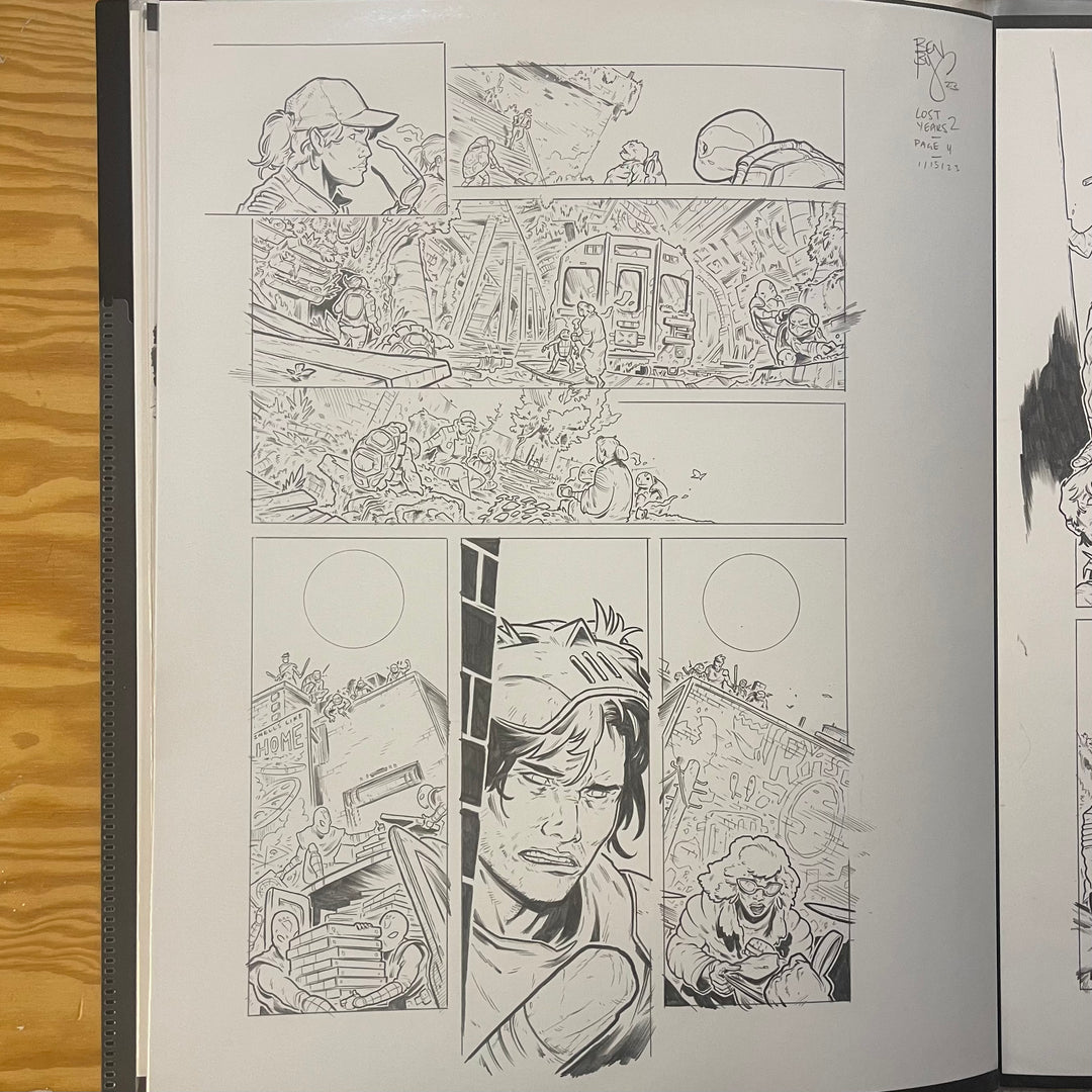 LOST YEARS - ISSUE 2 - PAGE 4 - (ORIGINAL ART)