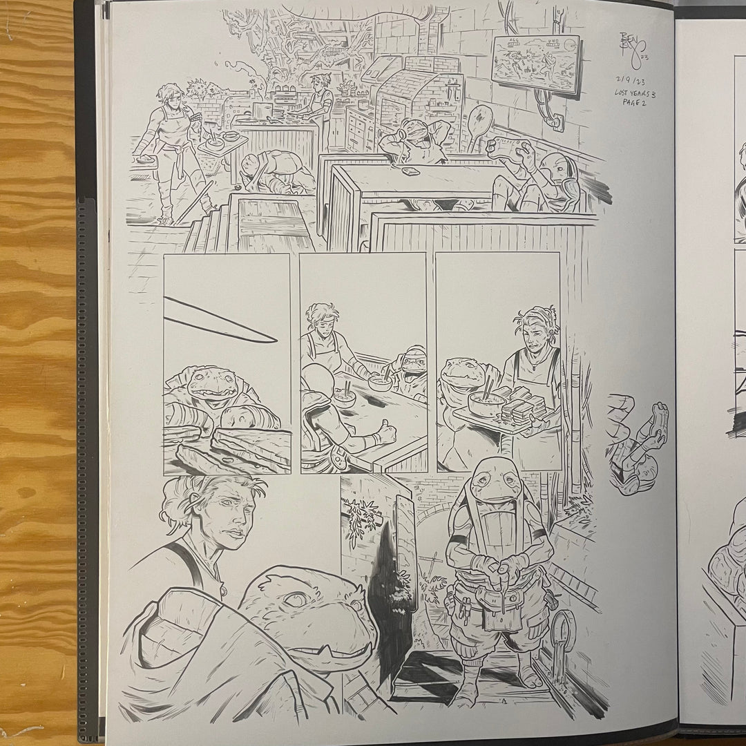 LOST YEARS - ISSUE 3 - PAGE 2 - (ORIGINAL ART)