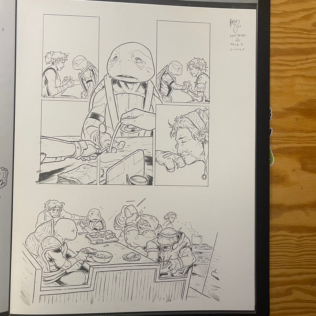 LOST YEARS - ISSUE 3 - PAGE 3 - (ORIGINAL ART)