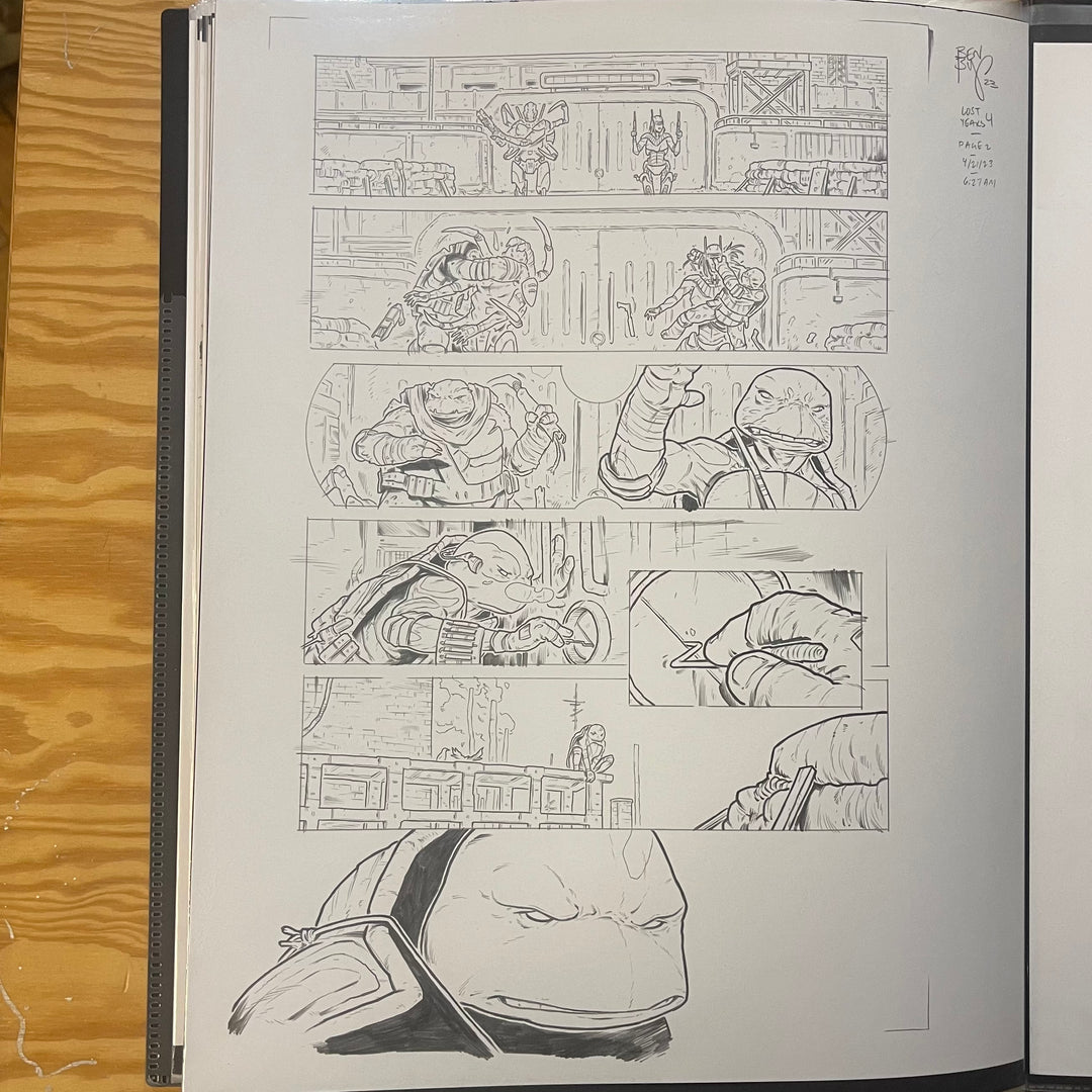 LOST YEARS - ISSUE 4 - PAGE 2 - (ORIGINAL ART)