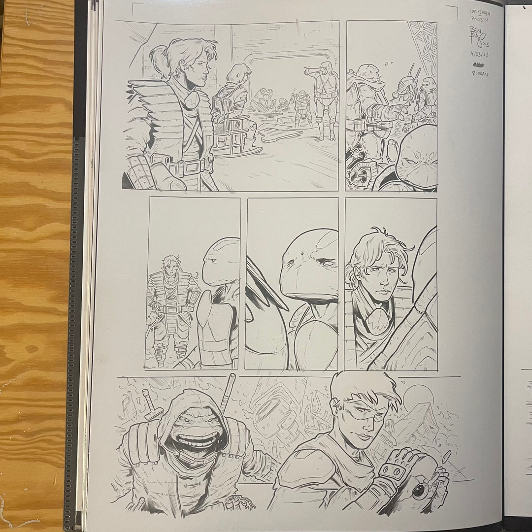 LOST YEARS - ISSUE 4 - PAGE 4 - (ORIGINAL ART)