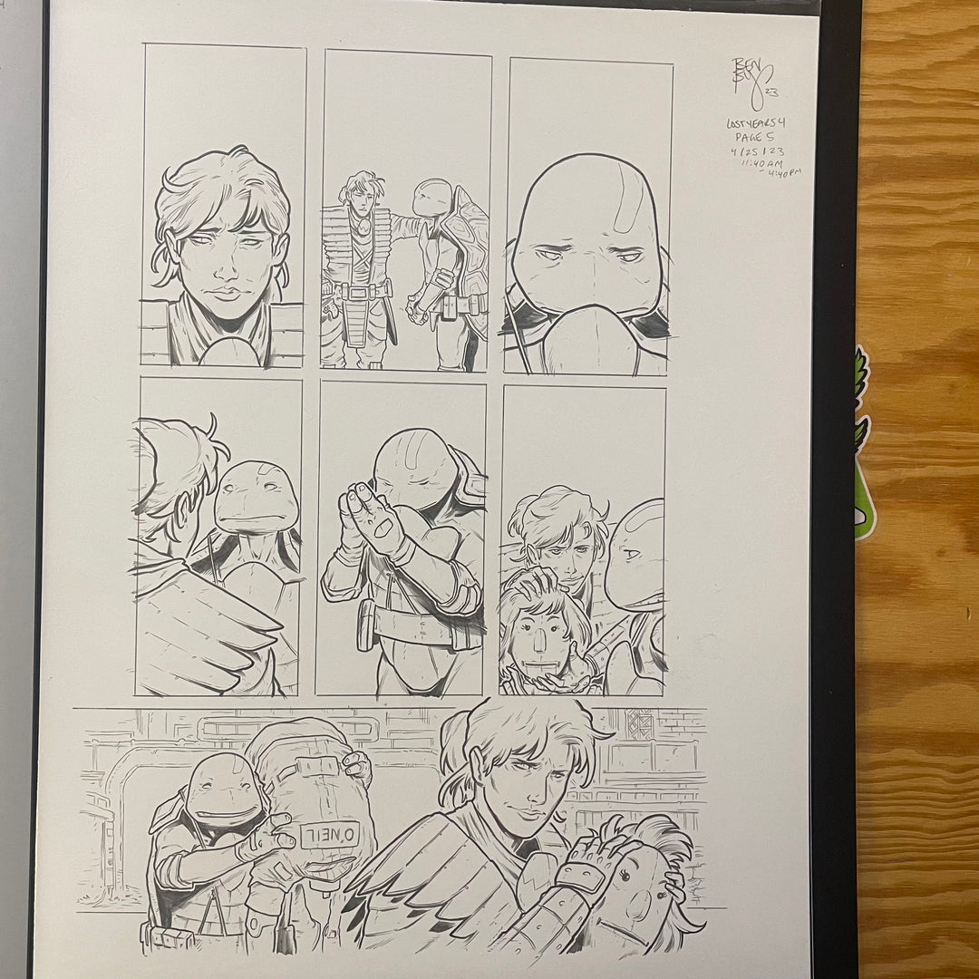 LOST YEARS - ISSUE 4 - PAGE 5 - (ORIGINAL ART)