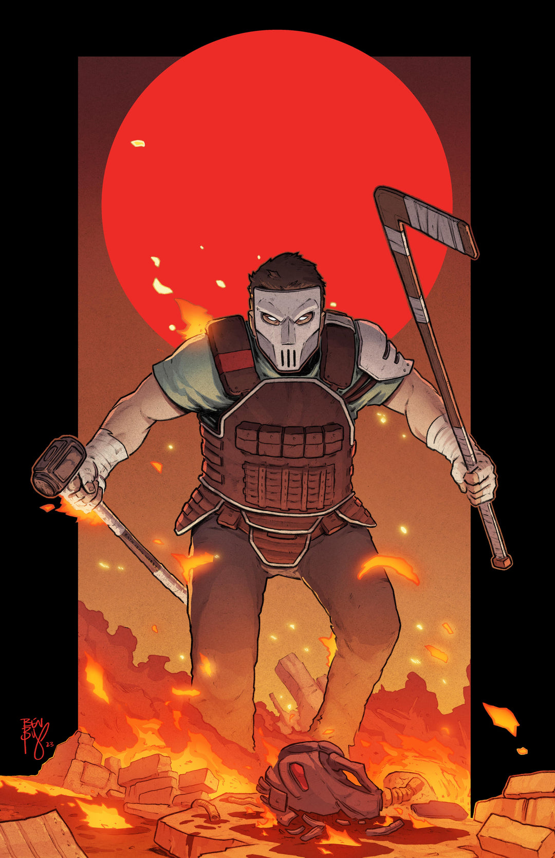 NECA CASEY JONES - 11X17 PRINT