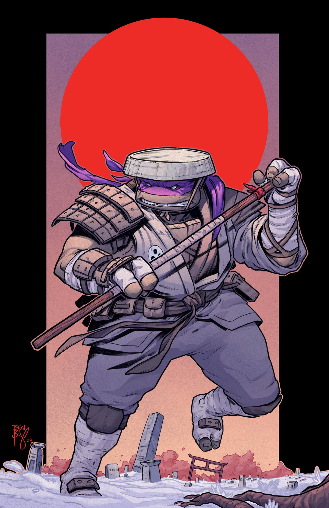 NECA DONATELLO - 11X17 PRINT