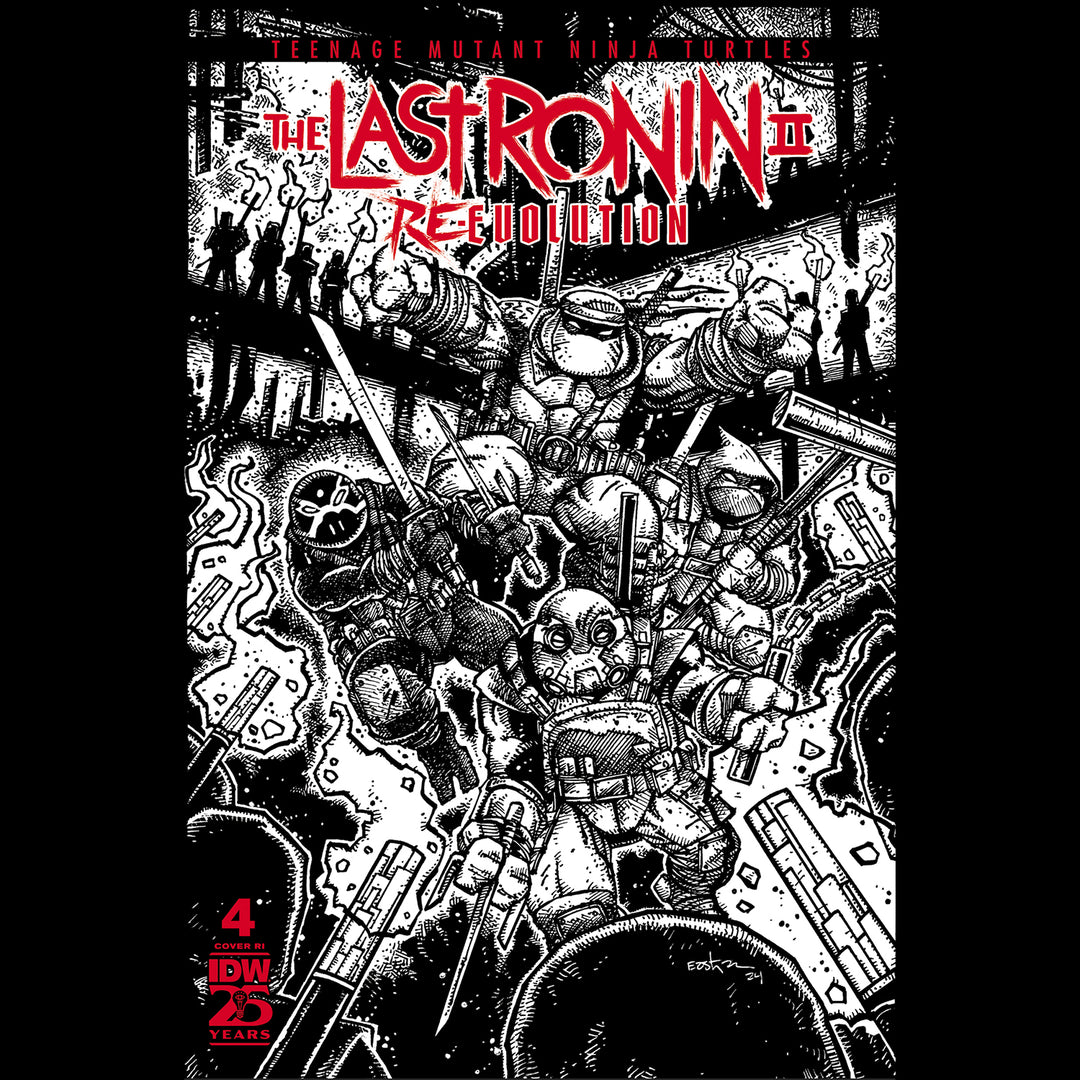 LAST RONIN II RE-EVOLUTION #4 - VARIANT RI (1:100) EASTMAN B&W