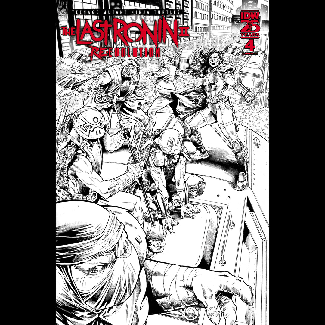 LAST RONIN II RE-EVOLUTION #4 - VARIANT RI (1:75) ESCORZAS B&W
