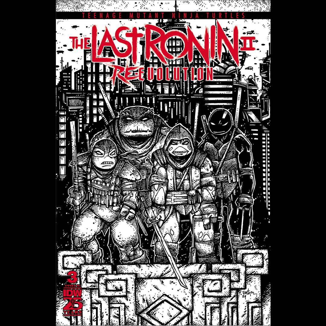 LAST RONIN II RE-EVOLUTION #3 - VARIANT RI (1:100) EASTMAN B&W