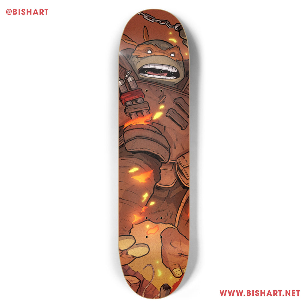 MICHELANGELO - FLASHBACK - SKATEBOARD DECK