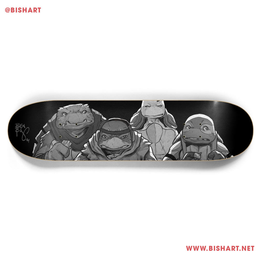 LOST FEARS - BLACK - SKATEBOARD DECK