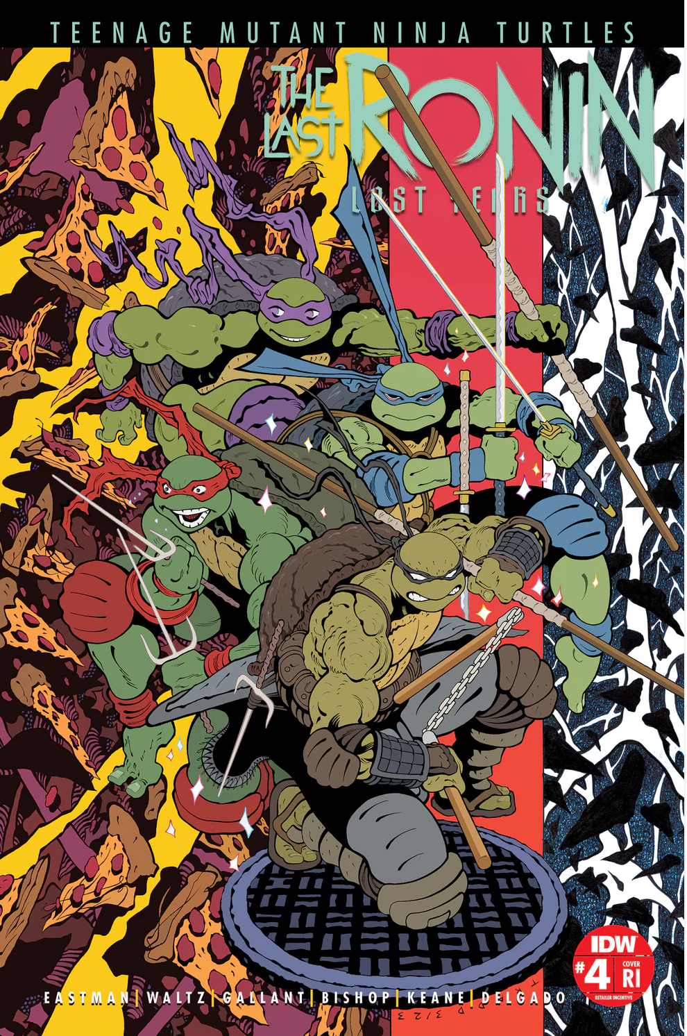 LAST RONIN - LOST YEARS #4 - 1:25 RI VARIANT - MOORE - TRADE COLOR