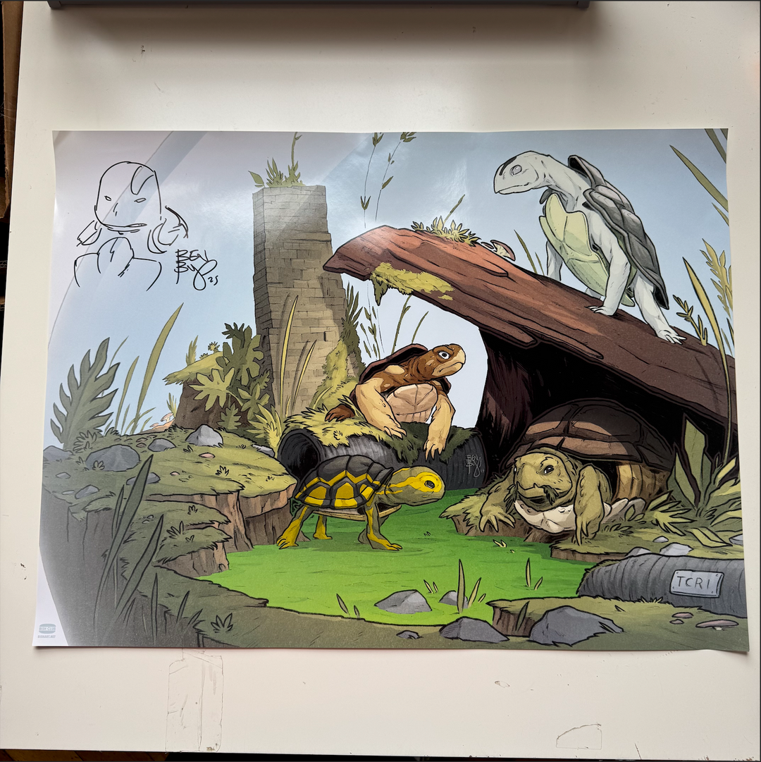 LAST RONIN - LOST YEARS - ISSUE 5 - 18x24 POSTER - SIGNED & SKETCHED