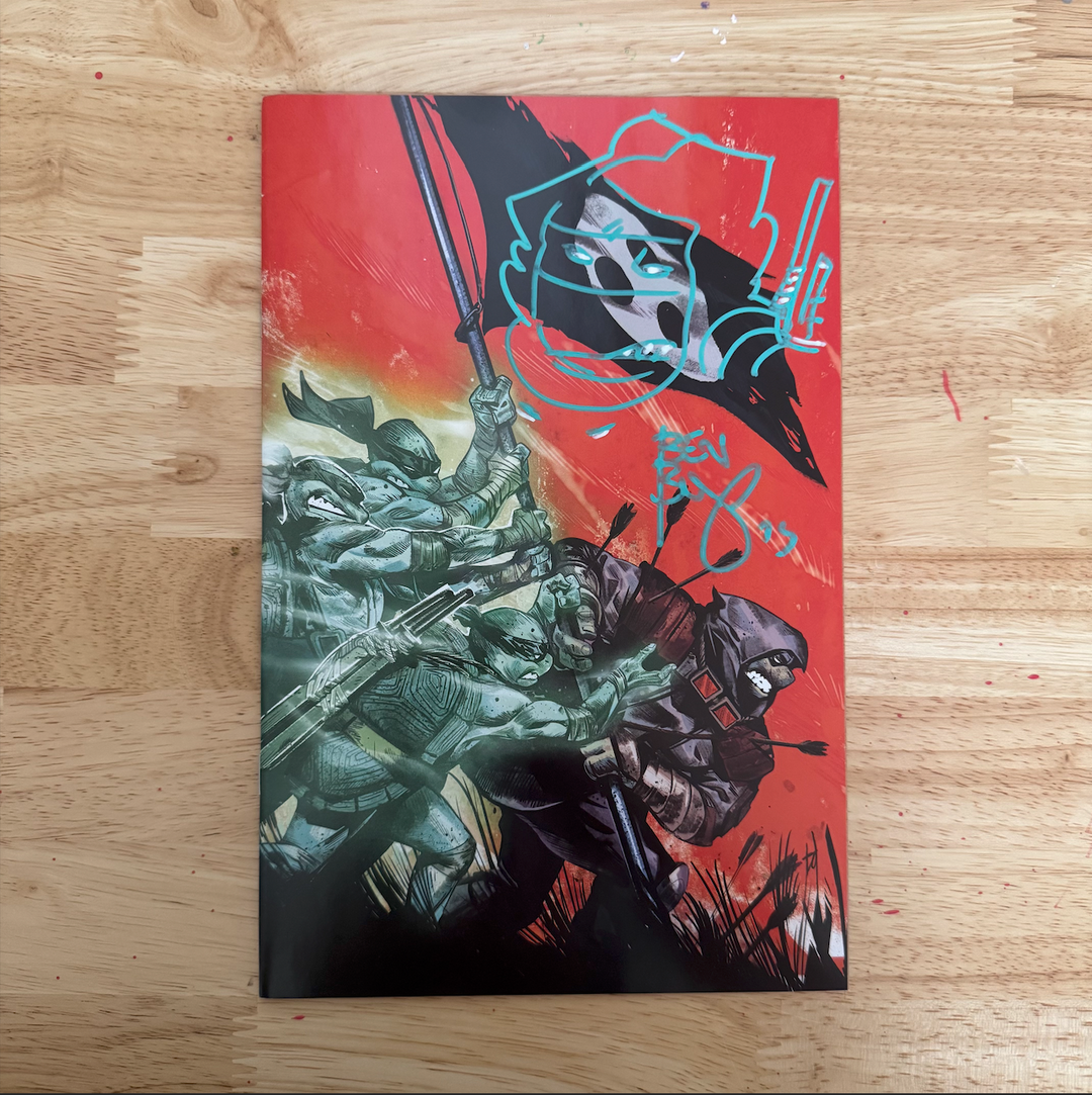 LAST RONIN - LOST YEARS - ISSUE 2- 1:100 DEL MUNDO COVER - SKETCHED BY BISHOP