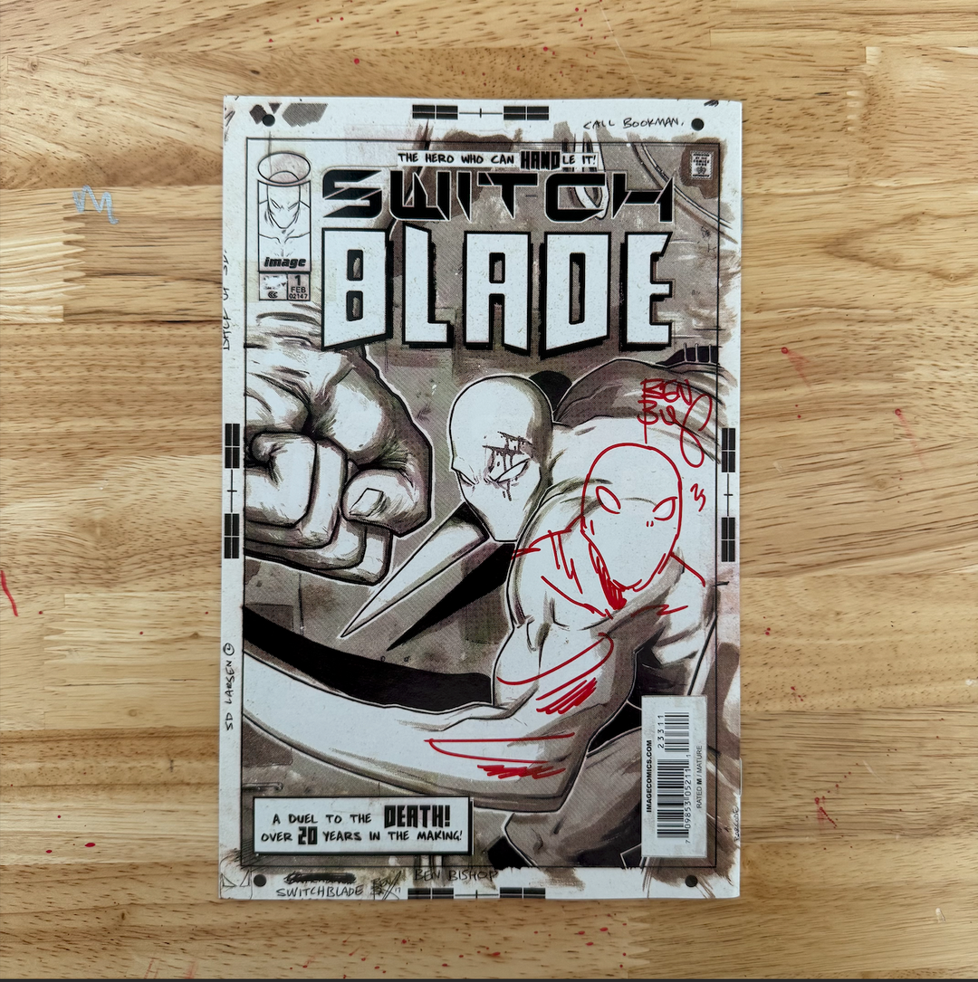 SAVAGE DRAGON & SWITCHBLADE - ISSUE 233 - SIGNED & SKETCHED