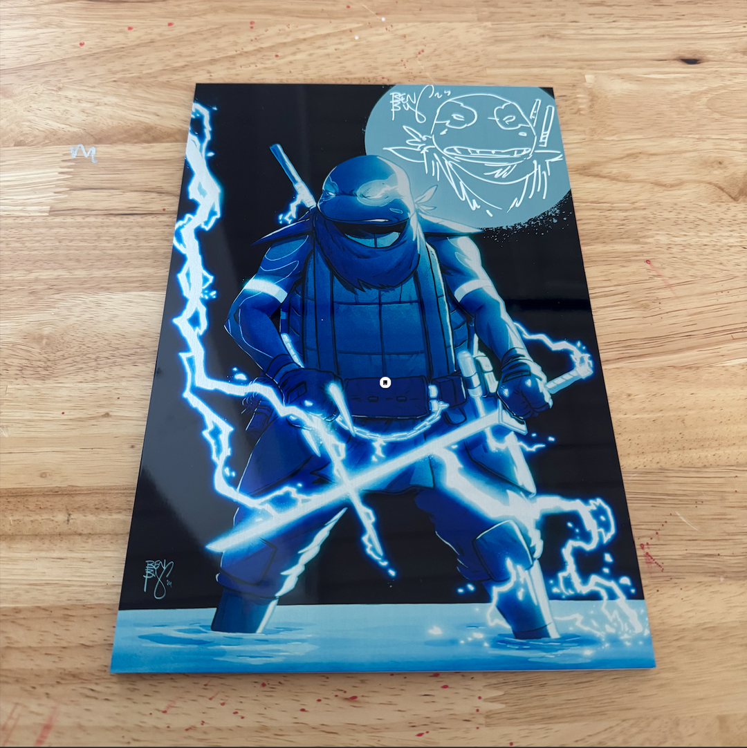 LAST RONIN II RE-EVOLUTION - ISSUE 3 METAL - SIGNED & SKETCHED