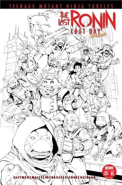 LAST RONIN - LOST DAY SPECIAL - RI B VARIANT - ESCORZA - TRADE BLACK & WHITE