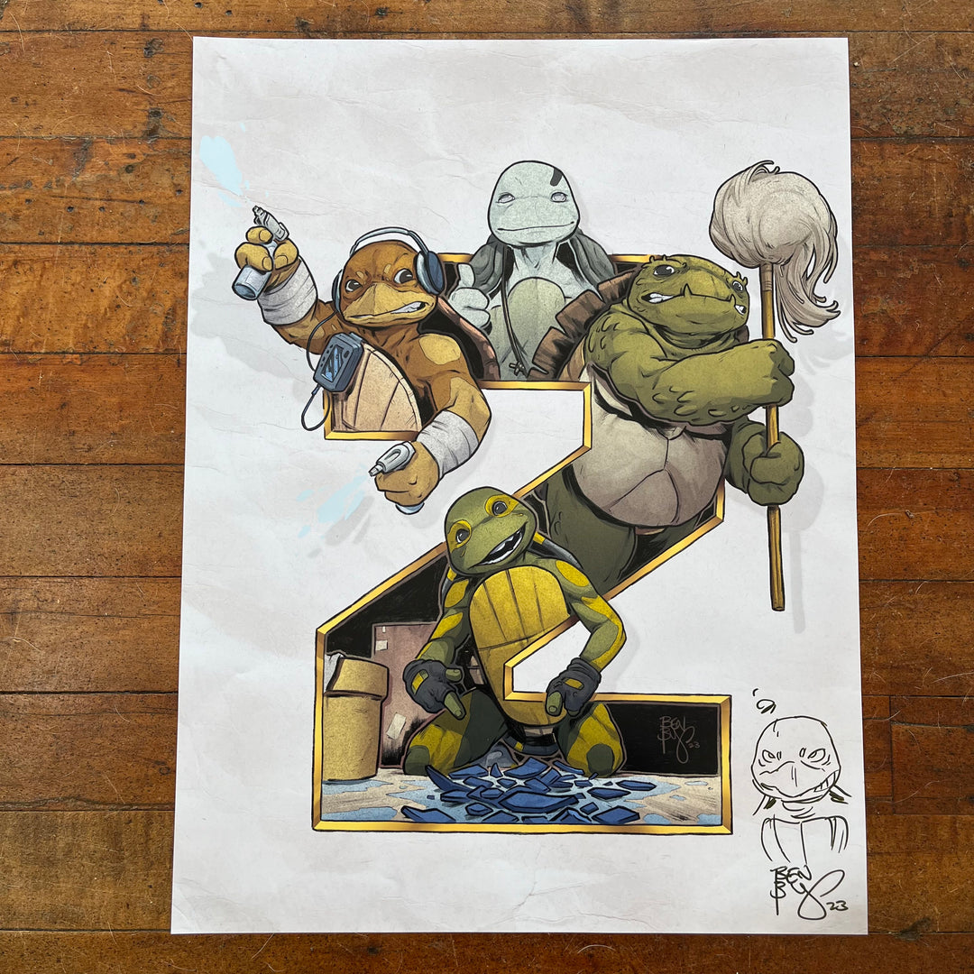 LOST YEARS #2 "THE NEW TURTLES" - 18 X 24 POSTER