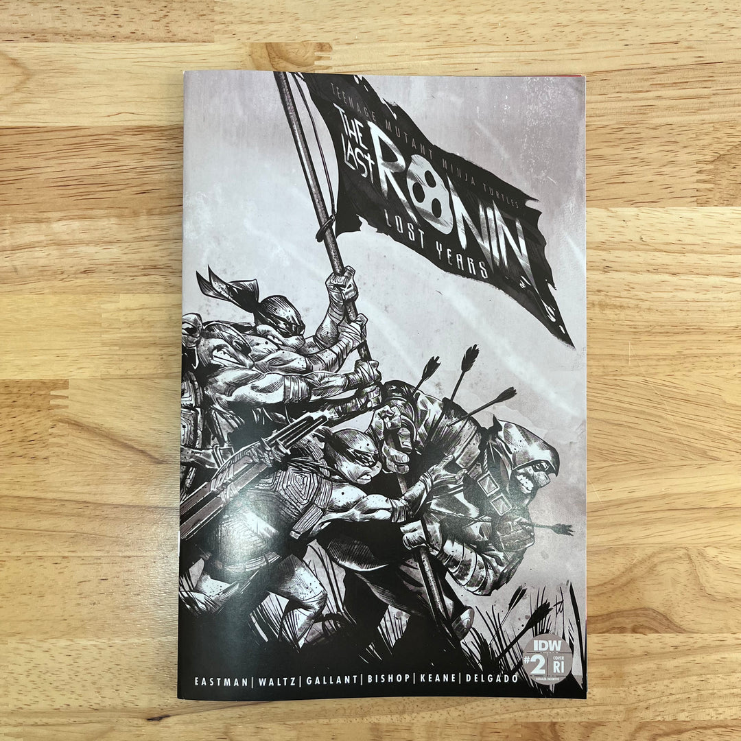 LAST RONIN - LOST YEARS #2 - 1:50 RI VARIANT - DEL MUNDO - TRADE BLACK & WHITE