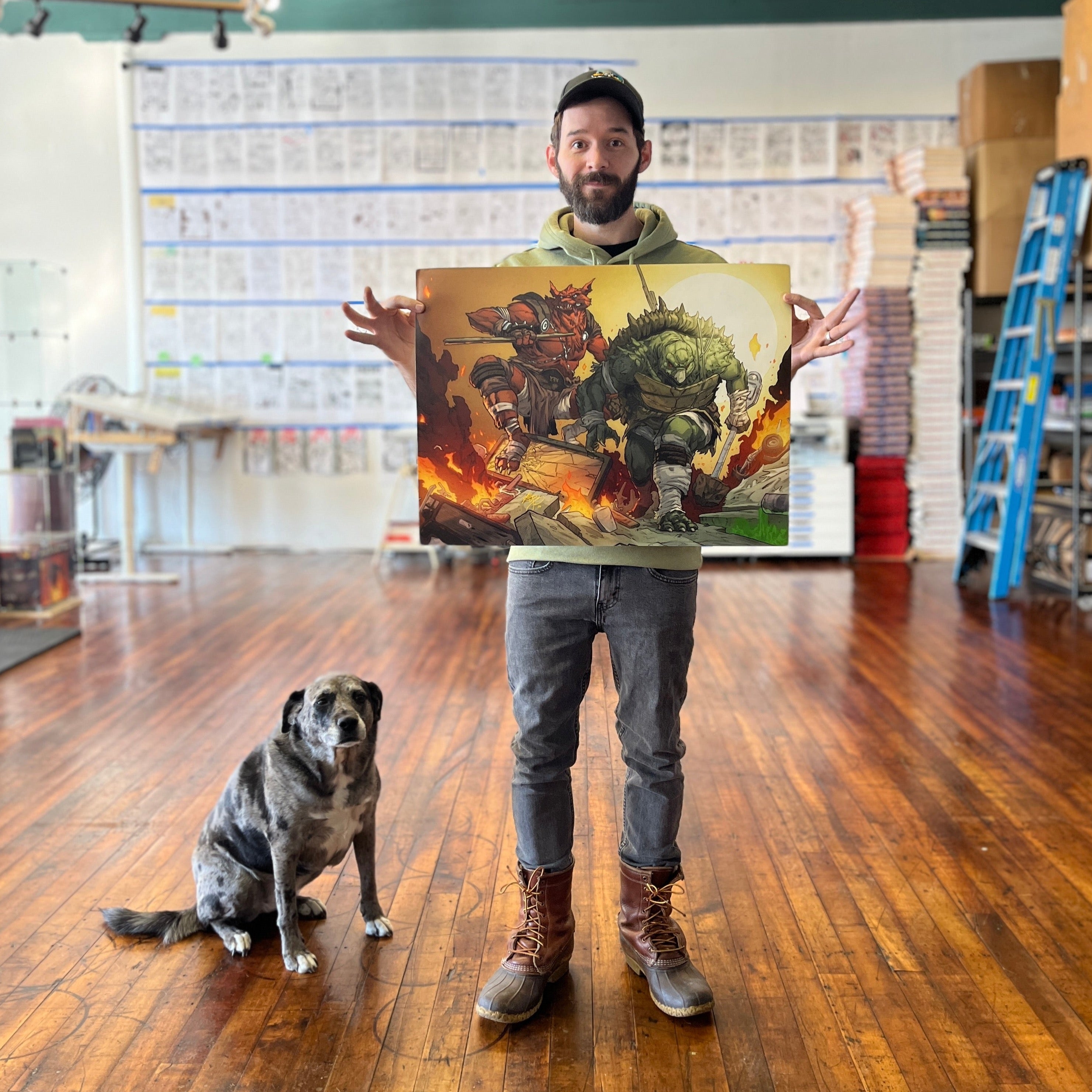 チヨコ　アートポスター「Zol to Birth」REDver TOKKA & RAHZAR - 18 X 24 POSTER – BISHART